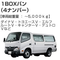 ボンネットバン(4ナンバー)5000kg